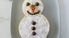 Snowman cheesecake recipe