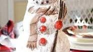Snowman Spice Cake