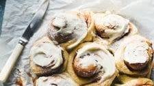 Soft Sourdough Cinnamon Rolls