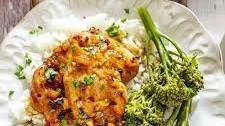 Spicy Honey Garlic Chicken Thighs