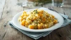 Spicy pumpkin risotto recipe