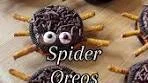 Spider Oreos 🕷️🕸️ The CUTEST treat that you just can’t ...