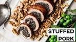 Spinach, Cranberry and Walnut Stuffed Pork | Cravings Journal