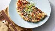 Spinach Mushroom Omelet