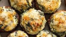 Spinach Stuffed Mushrooms