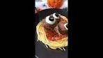 Spooky Eyeball Beef Meatballs