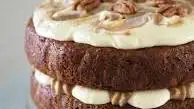 Sticky Date Cake with Caramel Custard and Cream Cheese Frosting