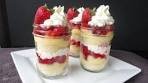 Strawberry Shortcake Parfaits (aka Mini Trifles)