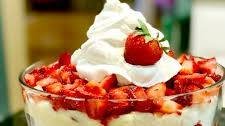 Strawberry Shortcake Trifle