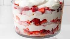 Strawberry Shortcake Trifle