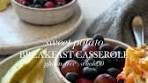 Sweet Potato Breakfast Casserole