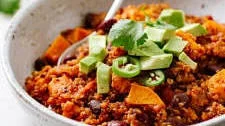 Sweet Potato & Quinoa Chili