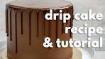 The Perfect Chocolate Ganache Drip Recipe & Method I The ...
