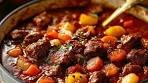The Tastiest Beef Stew Recipe Ever! Famous Hungarian ...