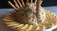Turkey Shaped Cheese Ball