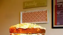 Vanilla bean cake with salted caramel buttercream