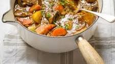 Vegan Stew with ale & pearl barley