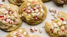 White Chocolate Peppermint Cookies