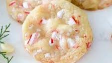 White Chocolate Peppermint Cookies