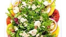 Winter Citrus Salad with Arugula and Goat Cheese