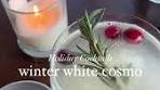 Winter White Cosmo ❄️🍸😋 Credit for @Kentucky Ginger ...