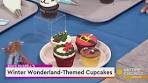 Winter Wonderland-Themed Cupcakes