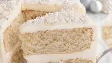 Winter Wonderland White Cake