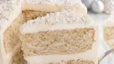 Winter Wonderland White Cake