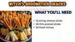 Witch's Broomstick Snacks *I always loved finding simple ...