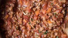 30-Minute Ground Turkey Bolognese Sauce