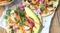Asian Style Grilled Fish Tacos