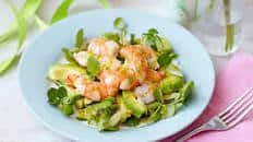 Avocado and prawn salad