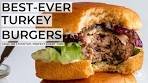 BEST-EVER TURKEY BURGERS | tried & true recipe for grill ...