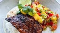 Blackened Snapper with Mango Salsa