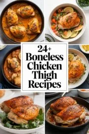 24+ Delicious Homemade Boneless Chicken Thigh Recipes You’ll Want to Make Tonight! 24+ Delicious Homemade Boneless Chicken Thigh Recipes You’ll Want to Make Tonight! – boneless chicken thigh recipes