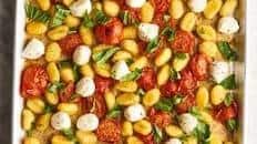 Caprese Sheet Pan Gnocchi