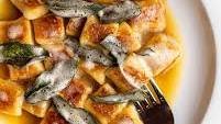 Crispy Pan Fried Gnocchi with Brown Butter