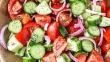 Cucumber Tomato Salad