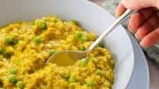 Curried Barley Porridge (Easy and Vegan)
