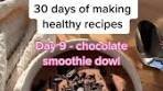Delicious Chocolate Smoothie Bowl Recipe