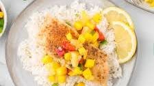 Easy Pan-Seared Red Snapper Recipe with Mango Salsa