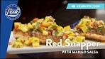 How to Cook Red Snapper with Mango Salsa | On the Hook