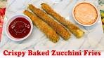 How to make crispy baked Zucchini Fries