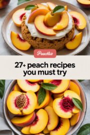 27+ Delicious Peach Recipes You Must Try for a Sweet Summer Delight! peach-ccccc-57680