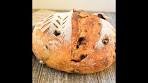 Raisin and walnut sourdough