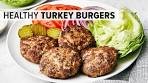 This TURKEY BURGER recipe is juicy, healthy and easy to ...
