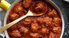 Turkey Meatballs in Tomato Sauce
