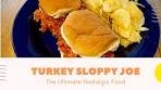Turkey Sloppy Joe // Sloppy Joe Recipe // Manwich Recipe