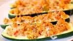 TURKEY STUFFED ZUCCHINI BOATS | Clean & Delicious®