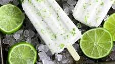 Vegan Coconut Lime Popsicles